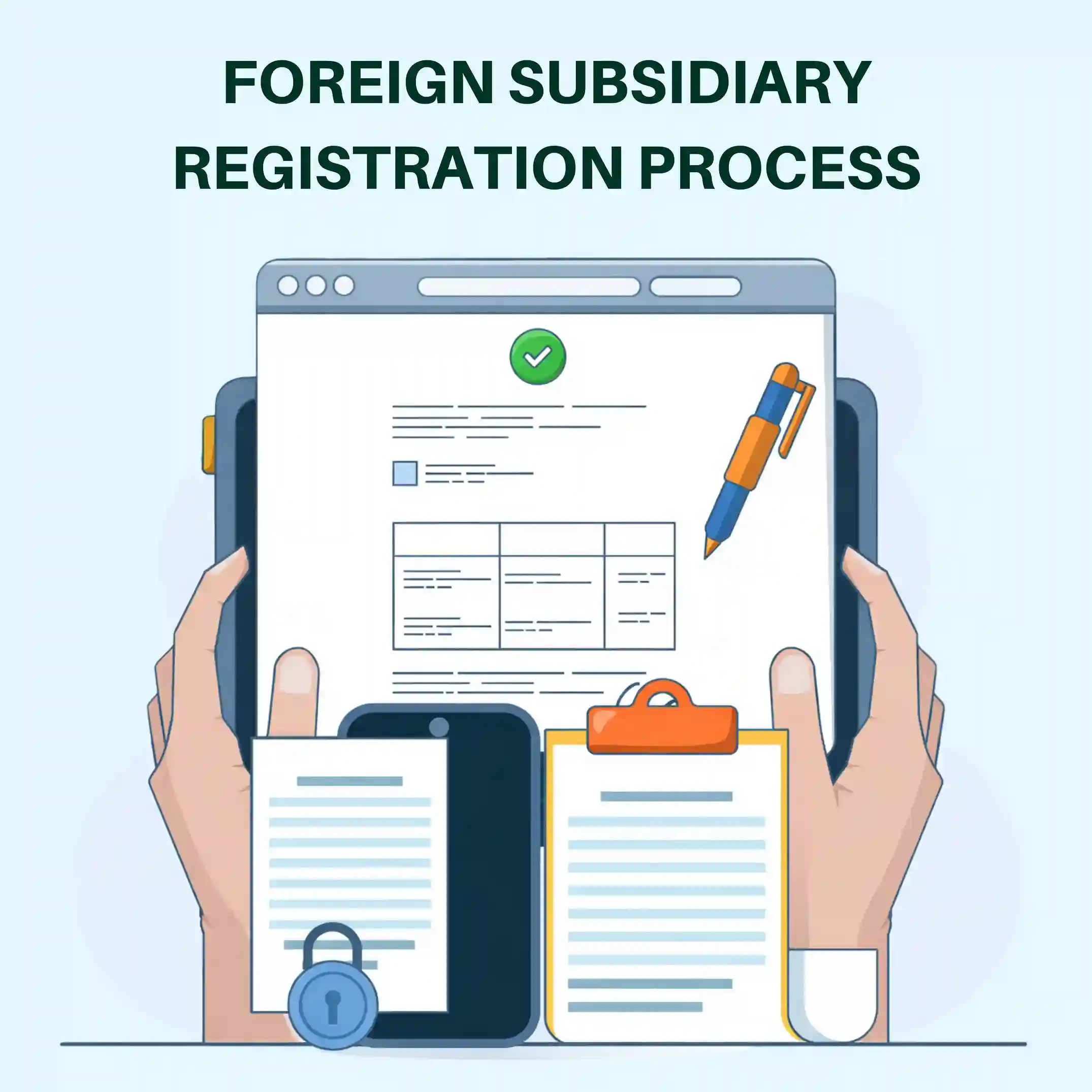 Foreign Subsidiary Registration Process in India